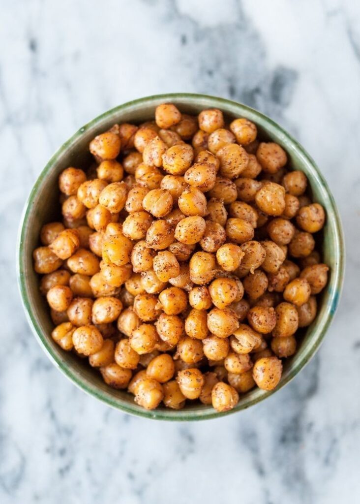 crispy chickpea snacks