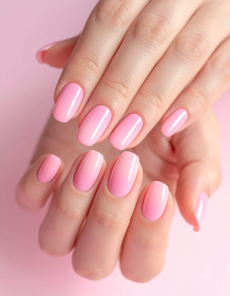 Blush Nails