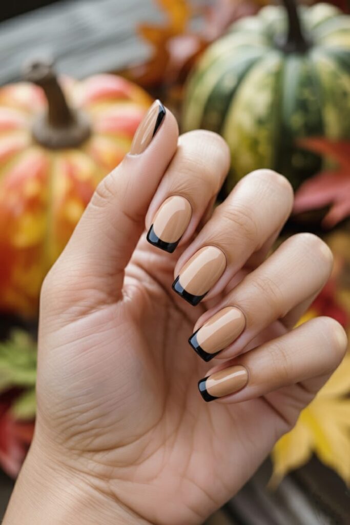 Caramel Base with Black Tip