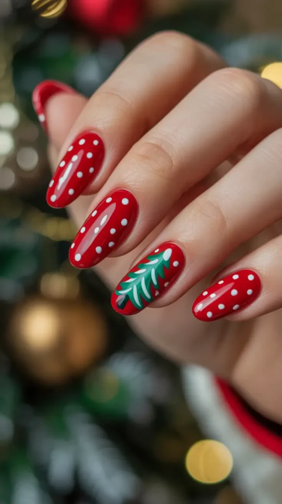 Christmas Nail Inspo 2025: 21 Festive & Aesthetic Manicure Ideas to Try Now 10 Frosted Azure Glimmer