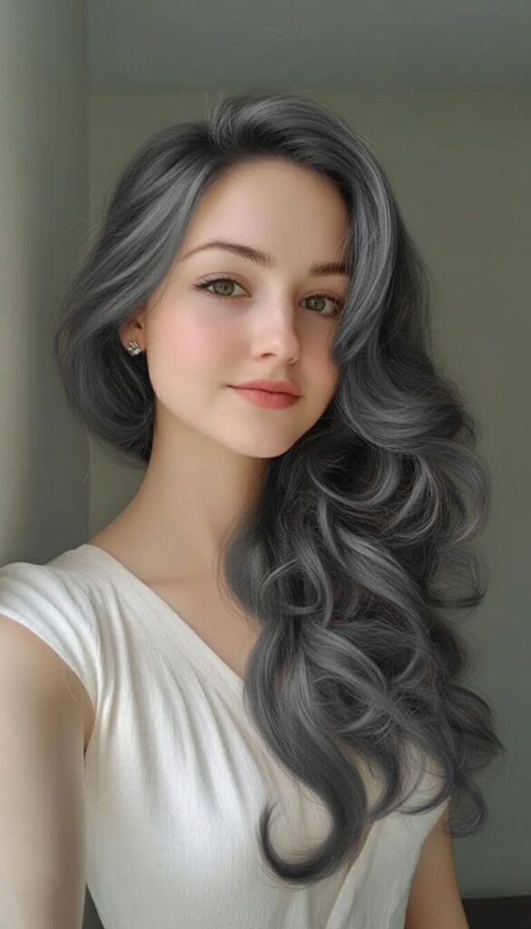 Silver Sculpted Waves