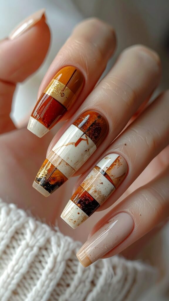 Spiced Abstract Nail